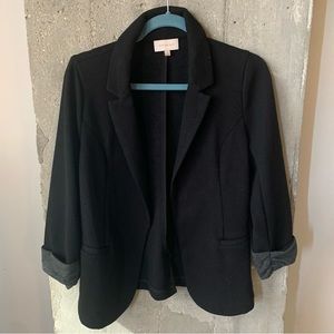 Skies are Blue Black Blazer